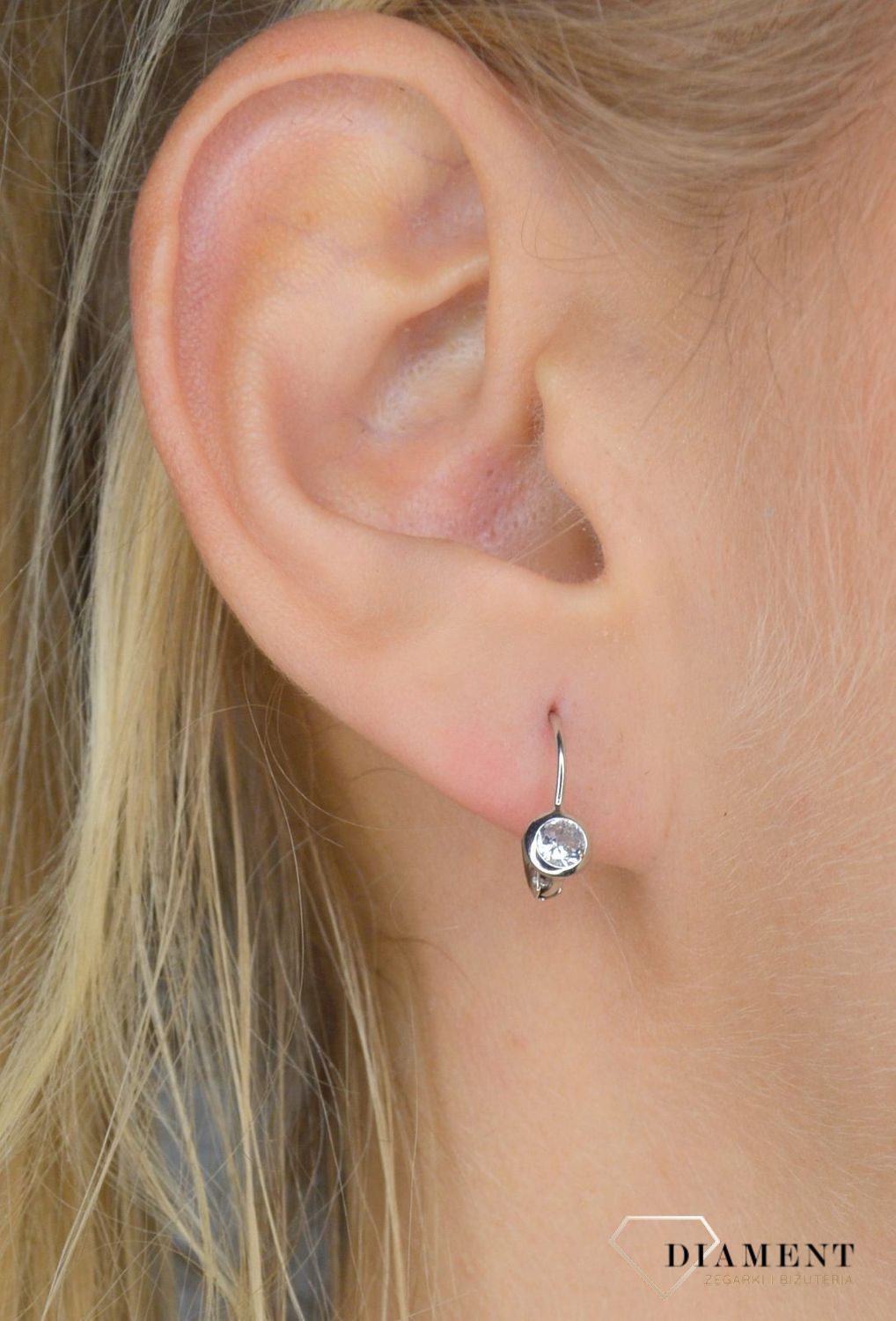 Złote kolczyki z białego złota KL 1553D.jpg